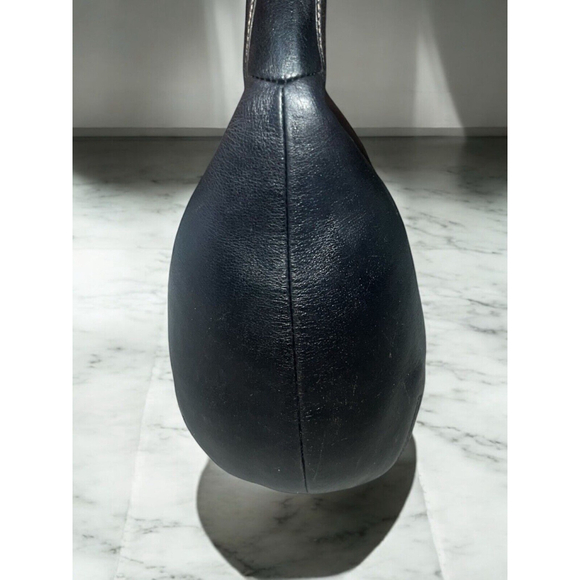 Vintage Coach Black Leather Ergo Hobo Shoulder Bag Handbag Purse 9219 - Picture 6 of 12